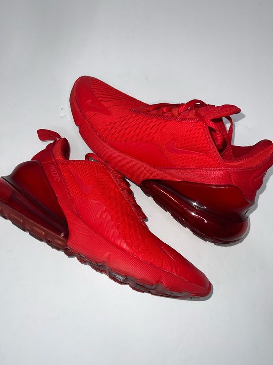 Nike Other - Nike Men’s Air Max 270 Triple Red Sneakers 8.5